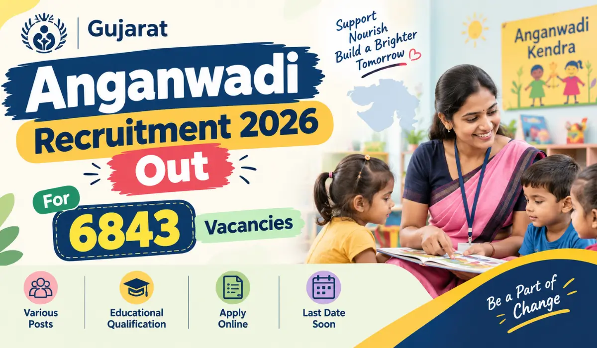 Gujarat Anganwadi Recruitment 2026